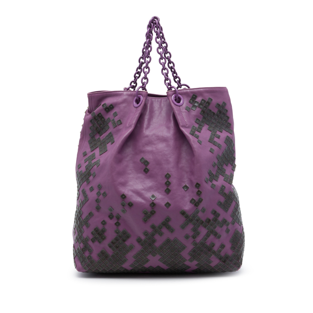 Pre-Loved Bottega Veneta Vitello Mosaico Laque Tote
